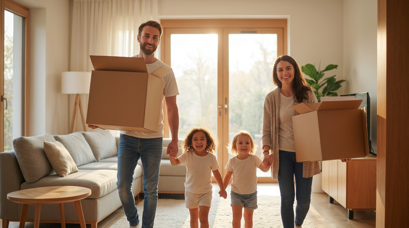 Professional moving in Panama: team packing and moving with labeled inventory